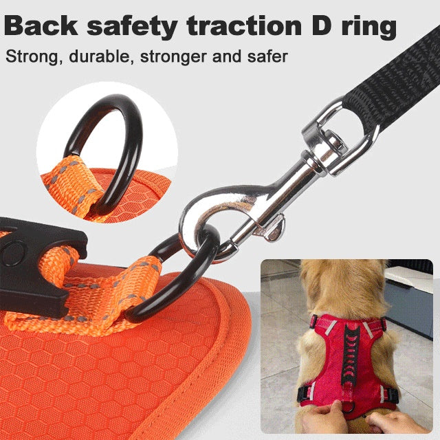 🎉Hot Sales 49% Off🐶Reflective No-Pull Adjustable Dog Vest Harness-2