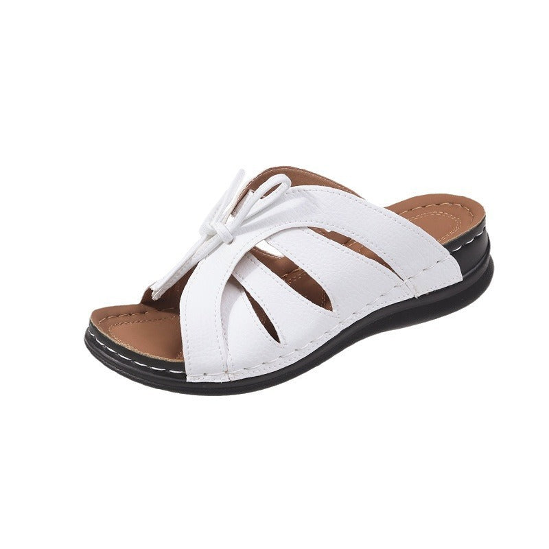 🔥Last Day 49% OFF🔥Women's Comfort Bowtie Slide Sandals-18