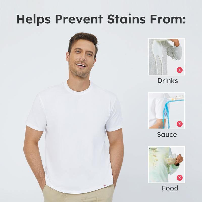 😎Last Day 50% OFF⏳Stretchy Soft Hydrophobic Stain-Proof T-Shirts-1