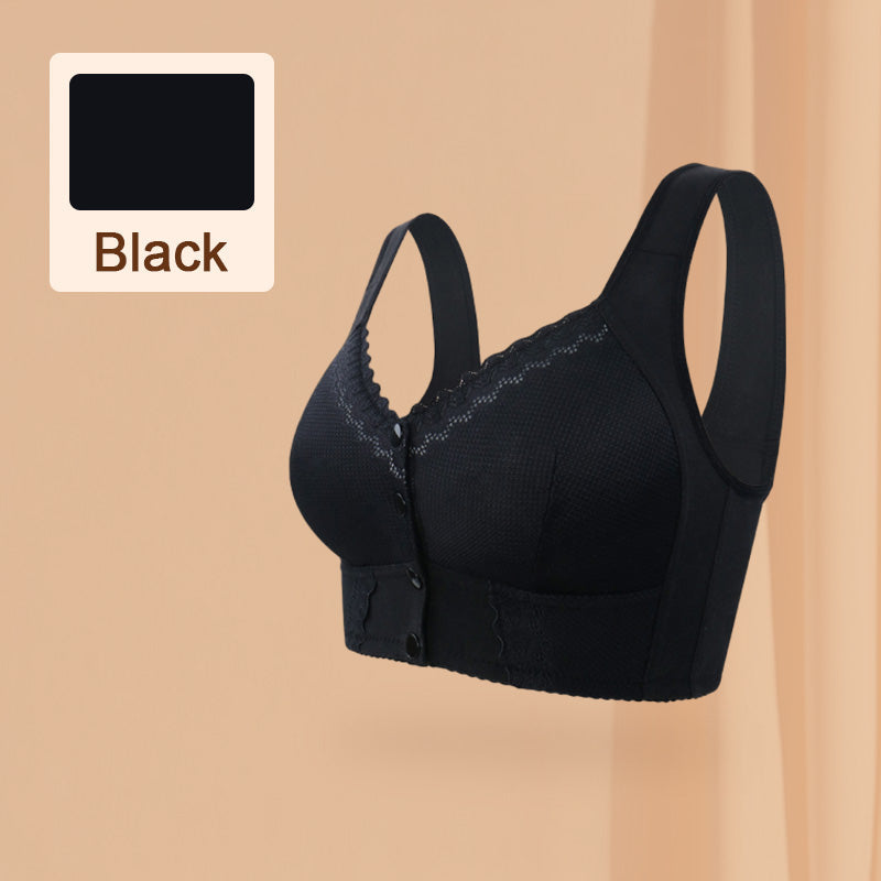 🔥Summer Sale 49% Off🌹Front Closure Breathable Bra for Seniors🎀-11