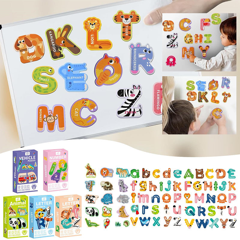 💥Last Day 49% OFF💥Magnetic Letters And Numbers👶Kids Learning Toys🧸-5