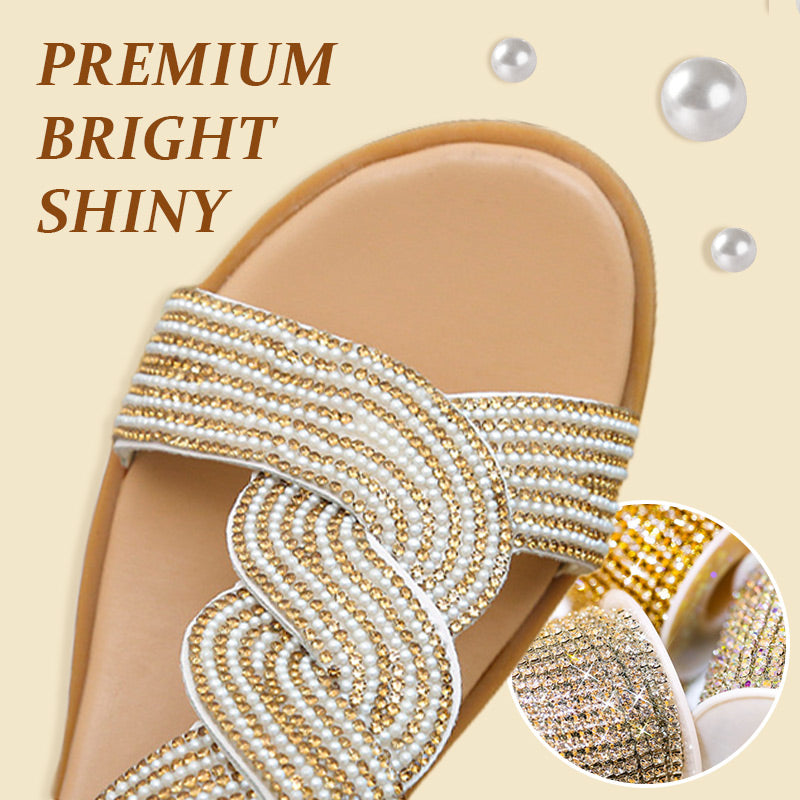 🔥Hot Sale 49% Off🔥Luxury Rhinestone Sandals with Anti-skid Soft Sole-2