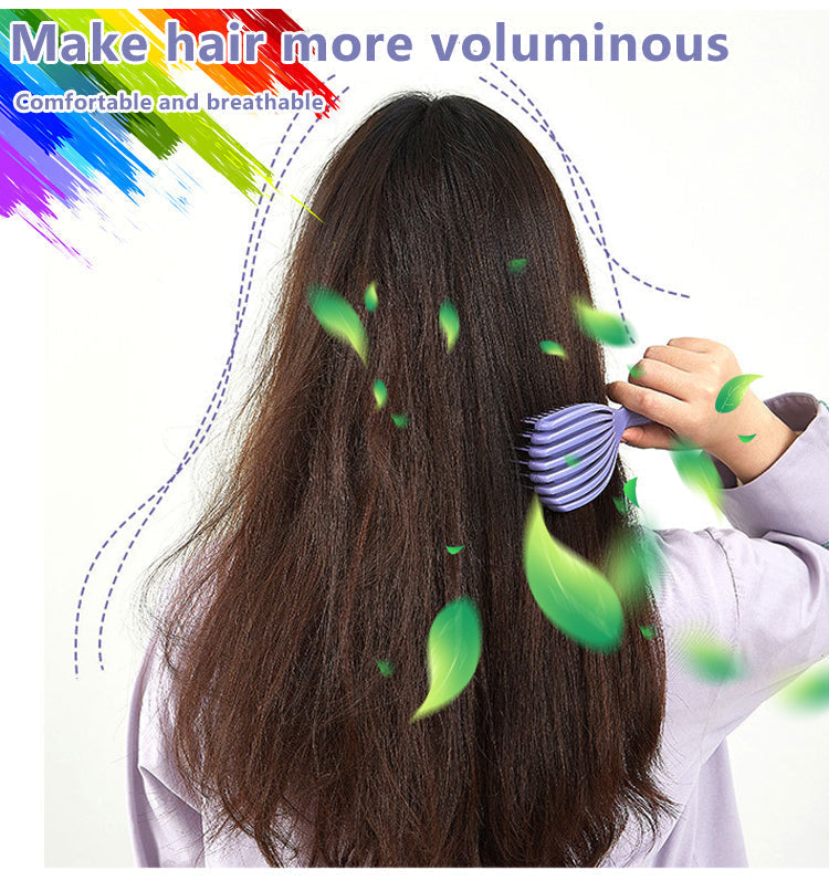 🔥HOT SALE 49% OFF🔥Hollow Out Smooth Hair Fluffy Comb-3