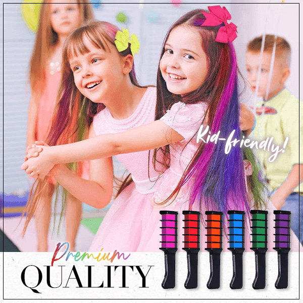 🔥HOT SALE 49% OFF🔥Temporary Hair Dye Chalk Comb- Cruelty Free-4