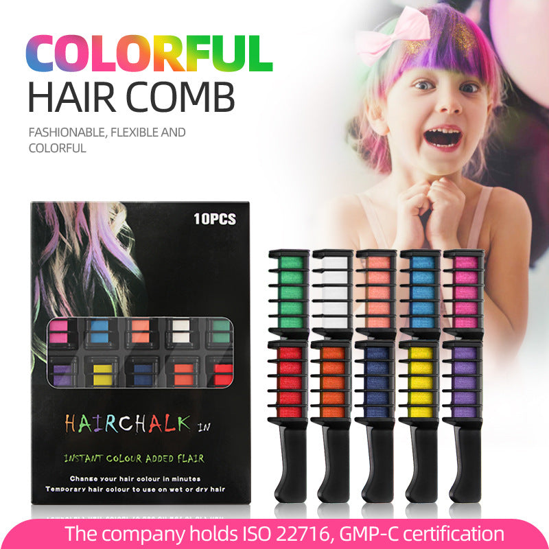 🔥HOT SALE 49% OFF🔥Temporary Hair Dye Chalk Comb- Cruelty Free-7