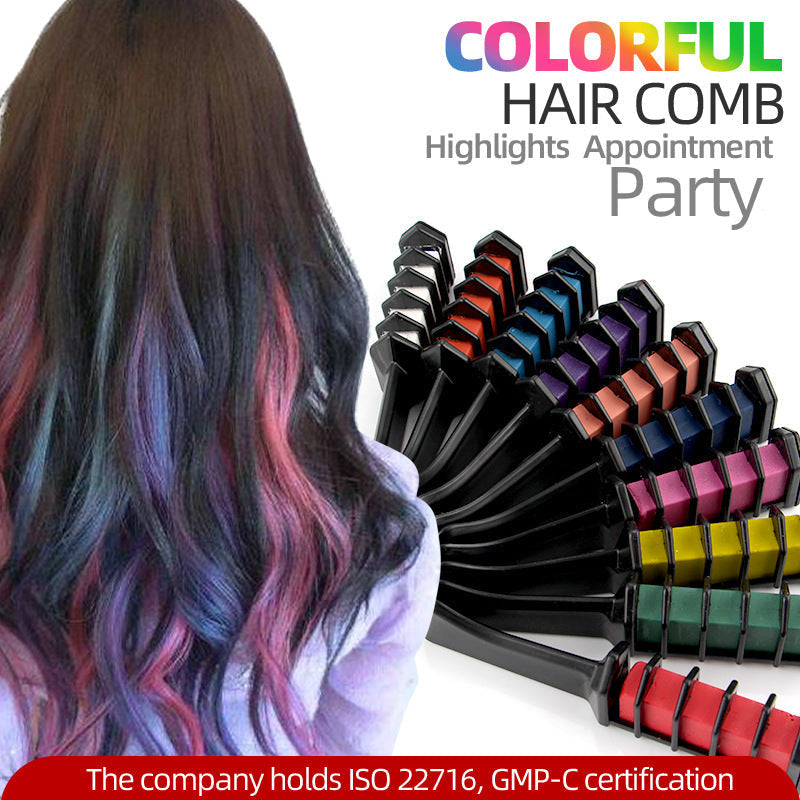 🔥HOT SALE 49% OFF🔥Temporary Hair Dye Chalk Comb- Cruelty Free-8