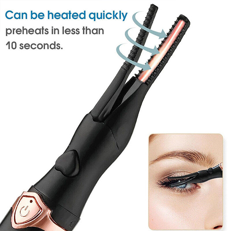 🔥Hot Sale 49% OFF🎁Rechargeable Heated Eyelash Curler for Quick Heating Curling-3