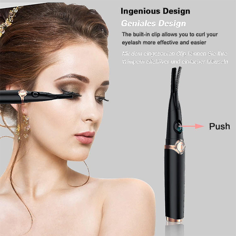 🔥Hot Sale 49% OFF🎁Rechargeable Heated Eyelash Curler for Quick Heating Curling-5