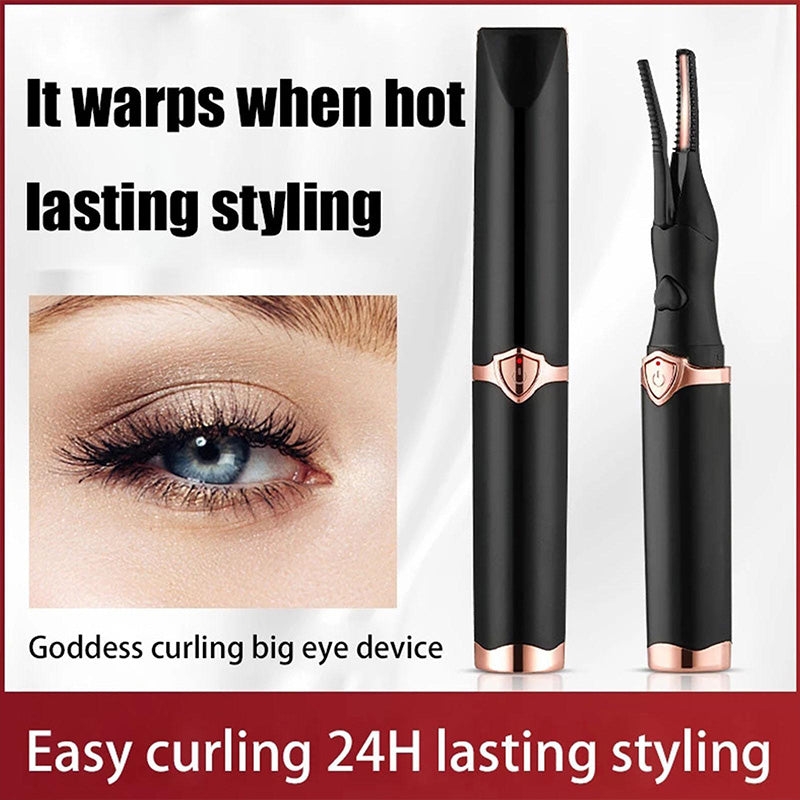 🔥Hot Sale 49% OFF🎁Rechargeable Heated Eyelash Curler for Quick Heating Curling-11