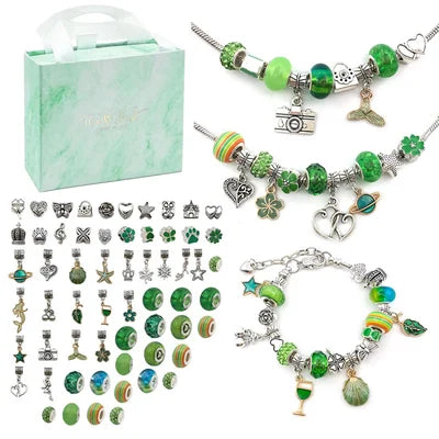 🎄Early Christmas Sale 49% OFF🎁Charm Bracelet Jewelry Making Kit-20