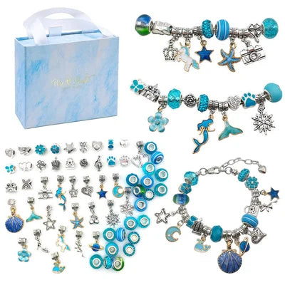 🎄Early Christmas Sale 49% OFF🎁Charm Bracelet Jewelry Making Kit-22