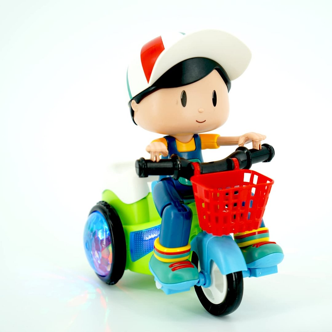 🎁HOT SALE 49% OFF🎁Stunt Tricycle for Kids: Music, Lights, 360° Rotation-7