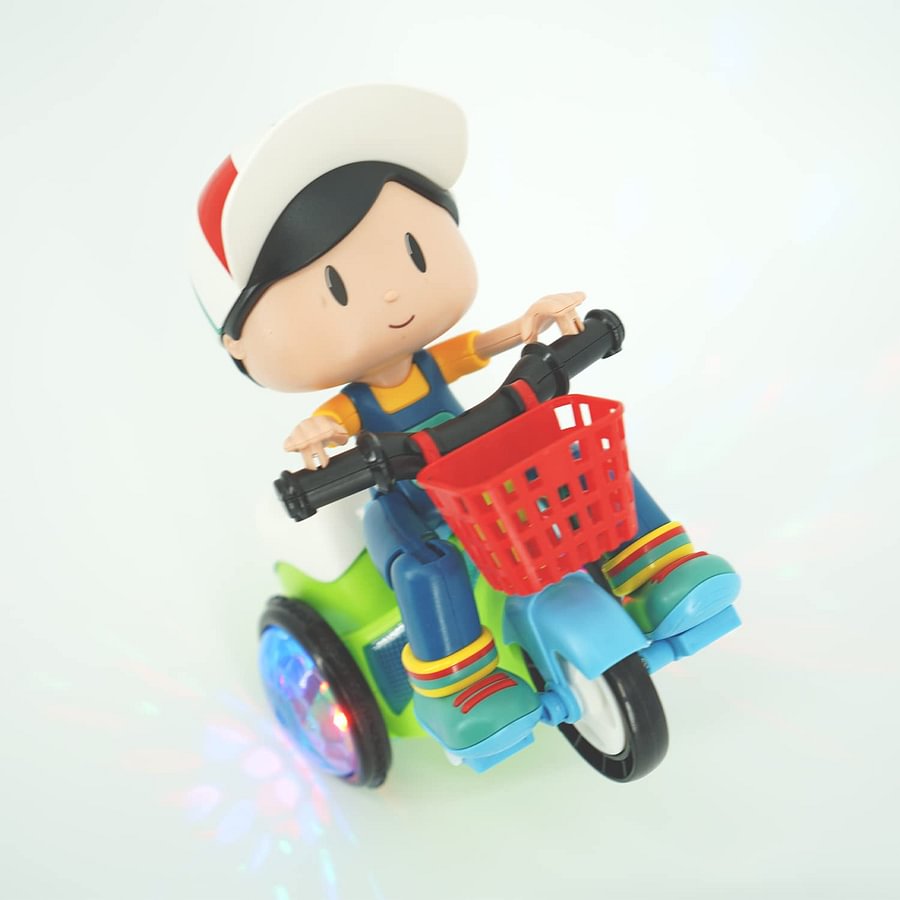 🎁HOT SALE 49% OFF🎁Stunt Tricycle for Kids: Music, Lights, 360° Rotation-12