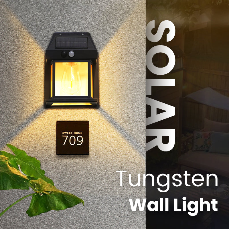 🎁Limited Discount 49% Off⏳Motion Sensor Solar Tungsten Wall Light