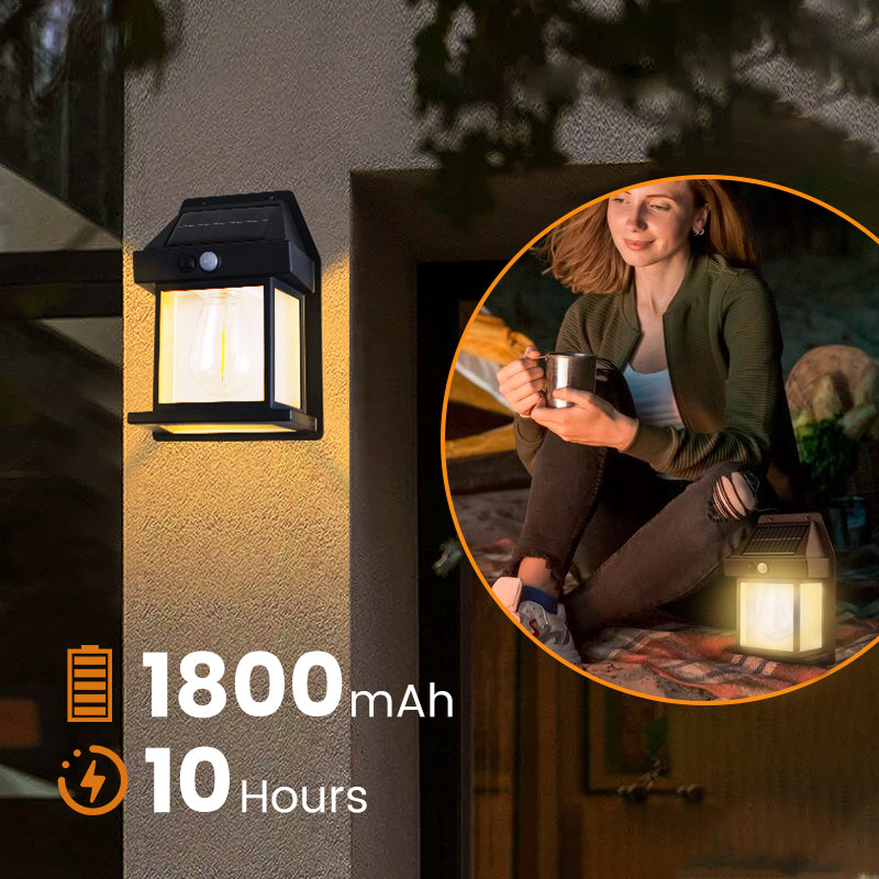 🎁Limited Discount 49% Off⏳Motion Sensor Solar Tungsten Wall Light-1