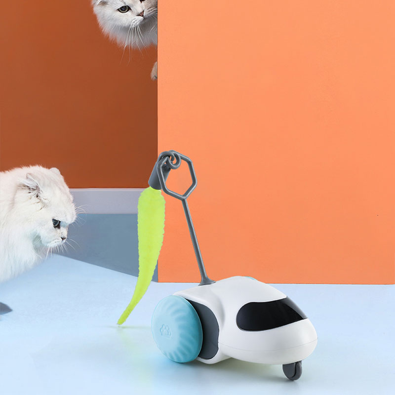 😻HOT SALE 49% OFF🐶Smart Interactive Cat Toy with Fluffy Tail-2