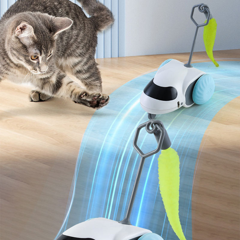 😻HOT SALE 49% OFF🐶Smart Interactive Cat Toy with Fluffy Tail-3