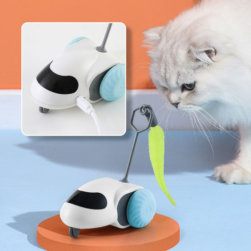 😻HOT SALE 49% OFF🐶Smart Interactive Cat Toy with Fluffy Tail-5