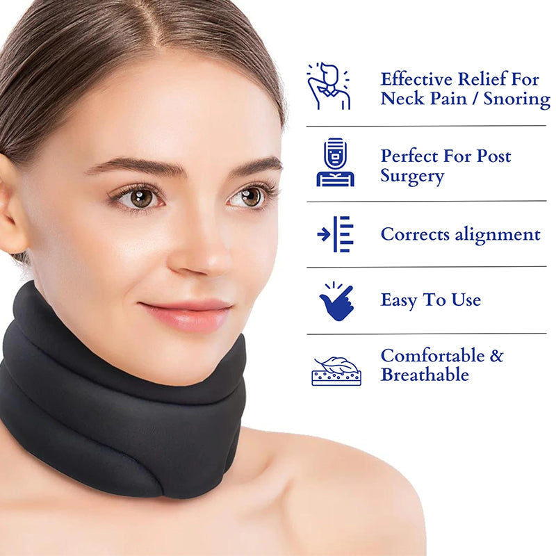 🎁Gift Choice-49% OFF🔥Soft Neck Brace for Neck Pain and Support-1