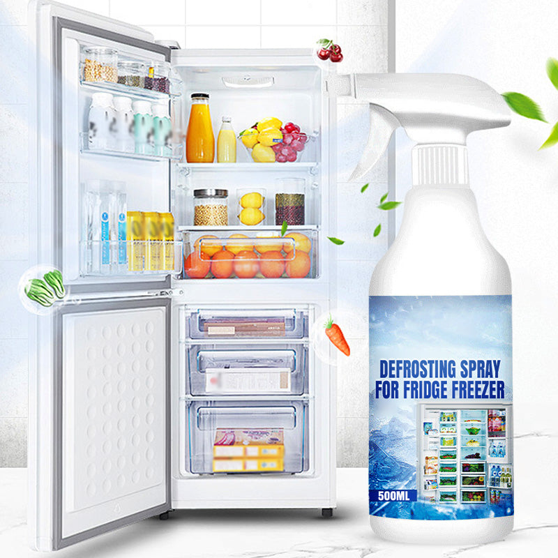 🏠Last Day Promotion 49% OFF - 🧊Defrosting Spray for Fridge Freezer🎁(With free spatula)-2