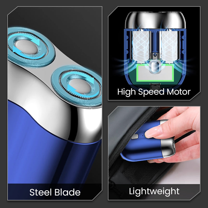 🎁Gift Idea Hot sale 49% OFF🎄New Upgrade Pocket Shaver USB Mini Shavers-2