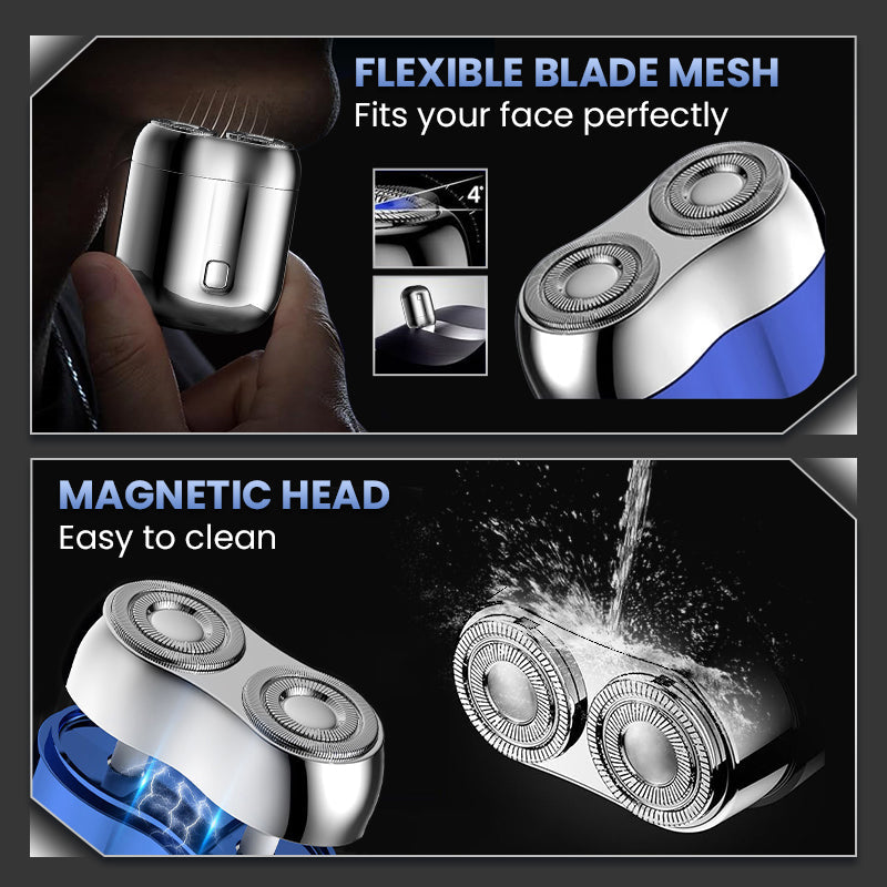 🎁Gift Idea Hot sale 49% OFF🎄New Upgrade Pocket Shaver USB Mini Shavers-3