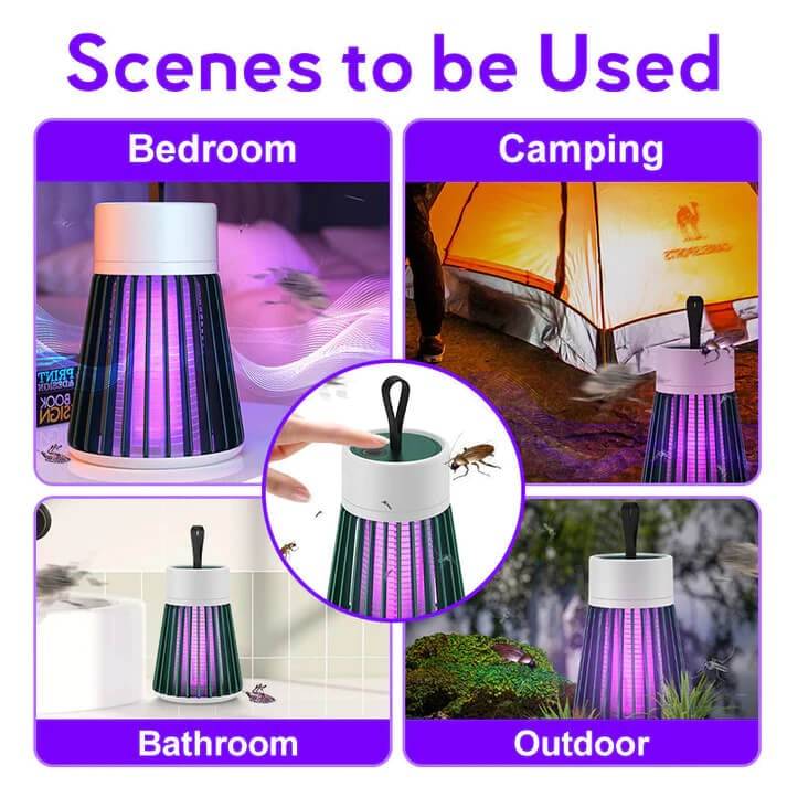 🦟Last Day 70% Off✨USB Rechargeable Mosquito and Fly Trap Lamp🚫-5